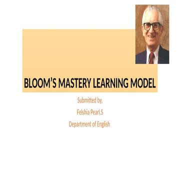 Mastery Learning Model | PPTX