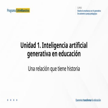 La Inteligencia Artificial Generativa en la Educación: Historia ...