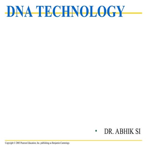 Applications of genetic engineering in medicine | PPTX