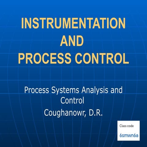Process dynamics | PPTX