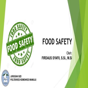 Comprehensive Overview of Food Safety and Additives Management | PDF