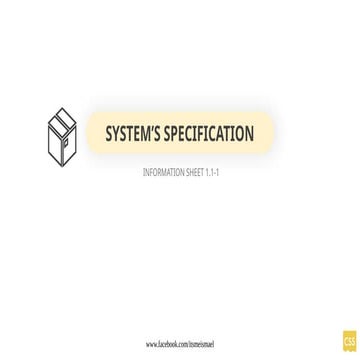 Comprehensive Guide to Computer System Specifications and Purchasing ...