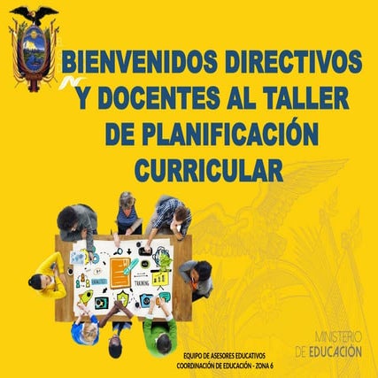 Taller Interactivo de Planificación Curricular para Docentes y ...