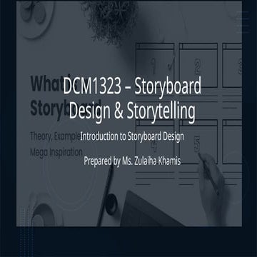 Comprehensive Guide to Storyboard Design and Film Language for Visual ...