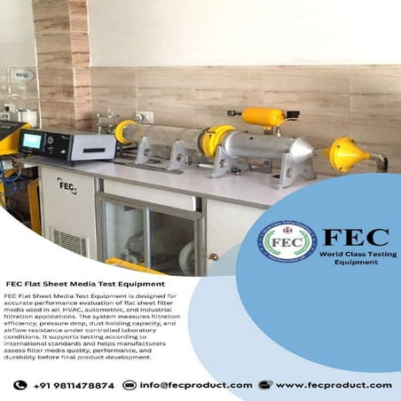 FEC World Class Filter Testing Equipment. | PDF