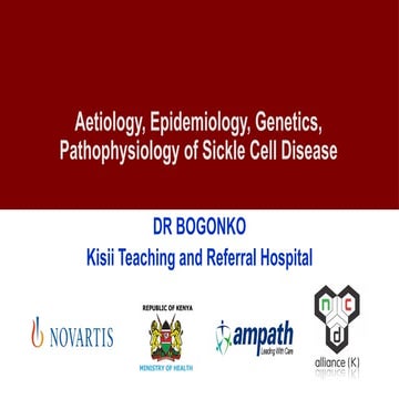 Comprehensive Overview of Sickle Cell Disease: Aetiology, Genetics, and ...