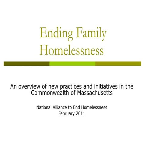1.2: Building Blocks: Planning a Family Homelessness System