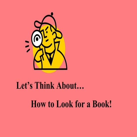 Look For a Book