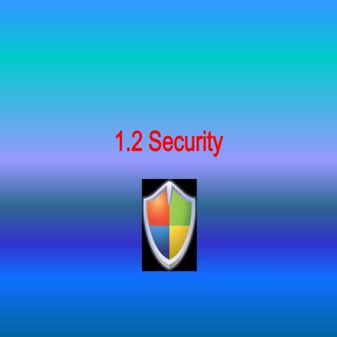 1.2 security 1