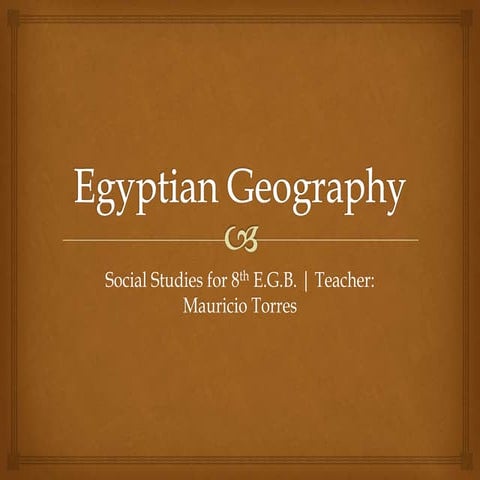 1 3 egyptian geography