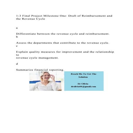 1-3 Final Project Milestone One Draft of Reimbursement and the Reve.docx