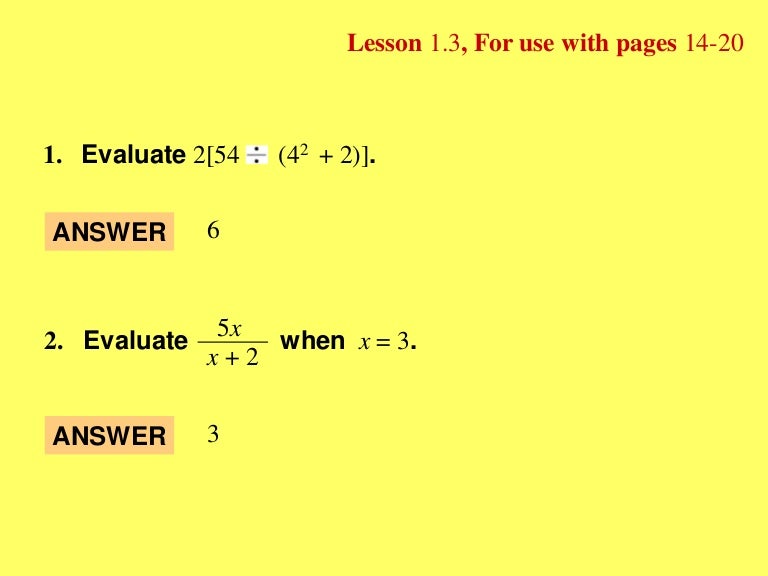 1.3 writing expressions part 1