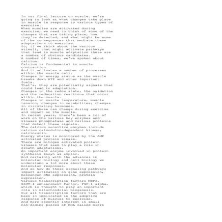 1   4 - muscle 3 - muscle adaptations to exercise (15-37)