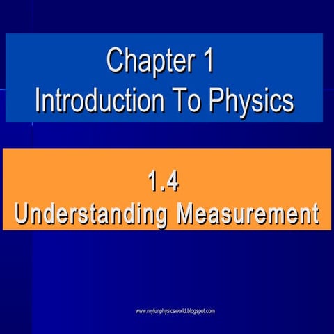 1.4 understanding measurement