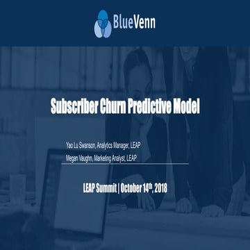 LEAP Predictive Churn Model