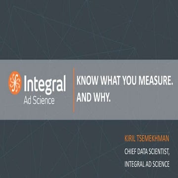Omni.Digital 2015 - "Know What You Measure. And Why."