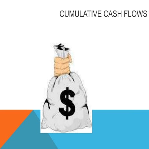 1.6 cummulative cash flow