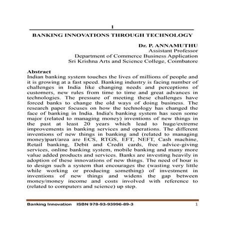 Online Banking Management System – Its Scope and the Technology Used. | PDF