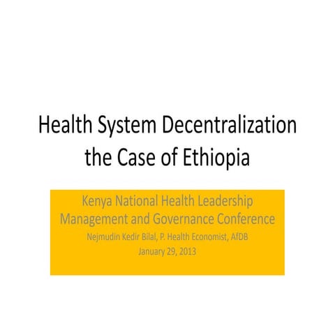 1.8 Dr. N. Kedir Bilal Presentation LMGConference 29 Jan13