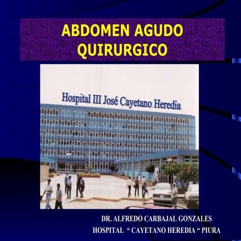 Abdomen Agudo Quirurgico