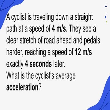 Describing Motion - acceleration Grade 9.pptx