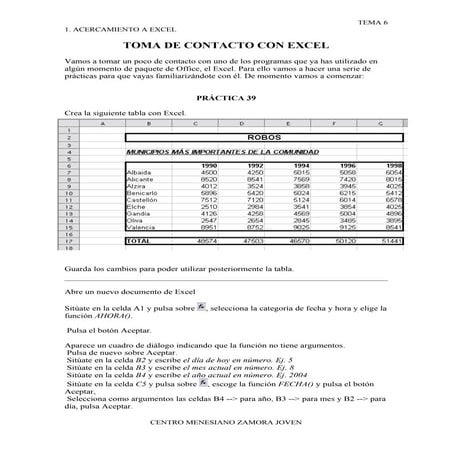 Tp 1 excel | PDF