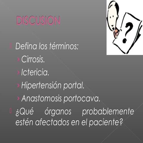 1.a cirrosis hepatica