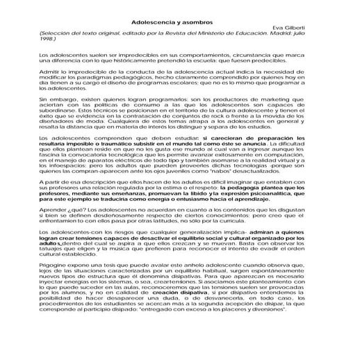 1 Adolescencia Y Asombro