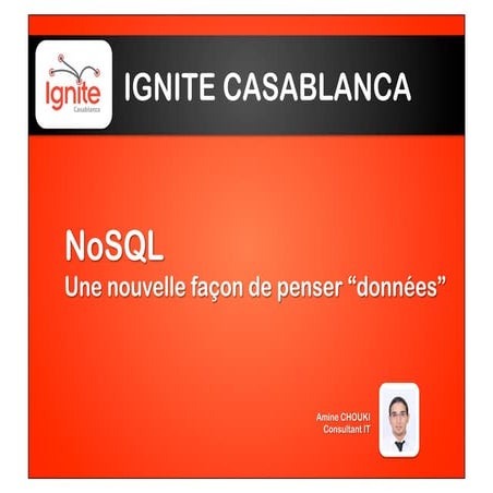 No Sql - Ignite Casablanca #1