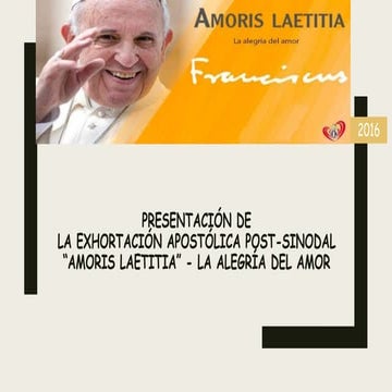 Amoris laetitia | PPTX