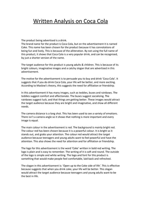 Analytical dissertation
