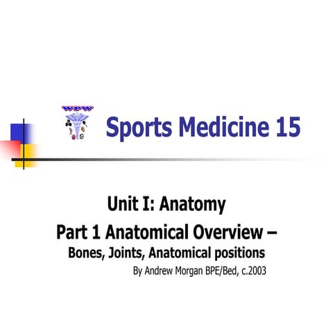 #1 anatomy-anatomical overview