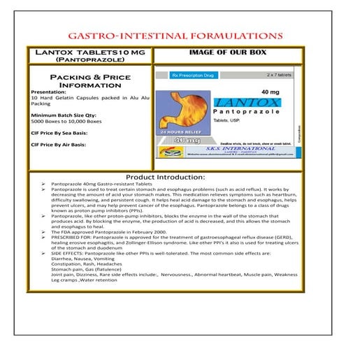 1 anti-ulcer (gastro-group)