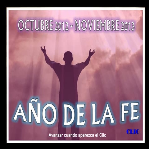 1. año de la fe am 2012 (fil eminimizer)