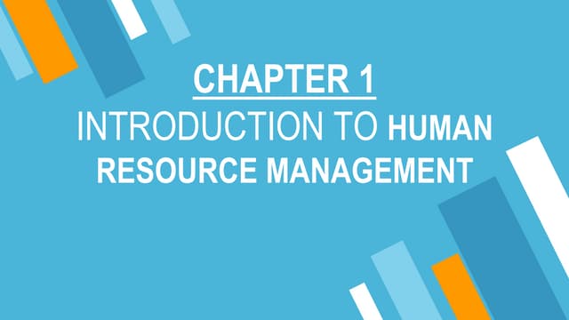 1 Ba Mgt101 Introduction To Human Resource Mgt Pdf 1 Ba Mgt101 Introduction To Human Resource Mgt Pdf