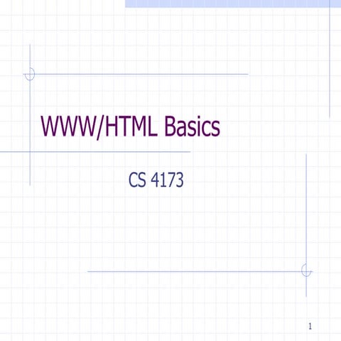 basic html tutorial | PPT