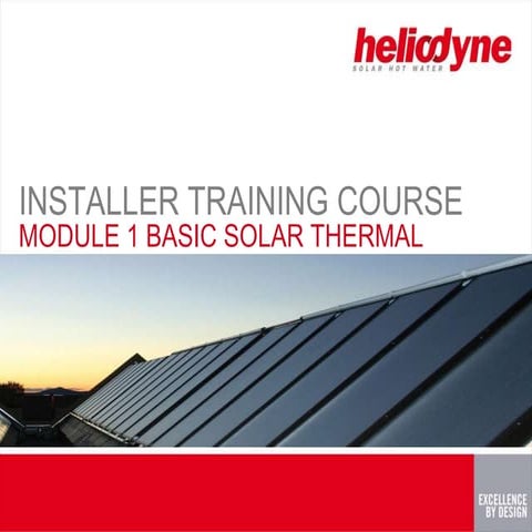 1. basic solar thermal training v3 robert cooley