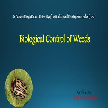 1 biological control of weeds-ajay sharma