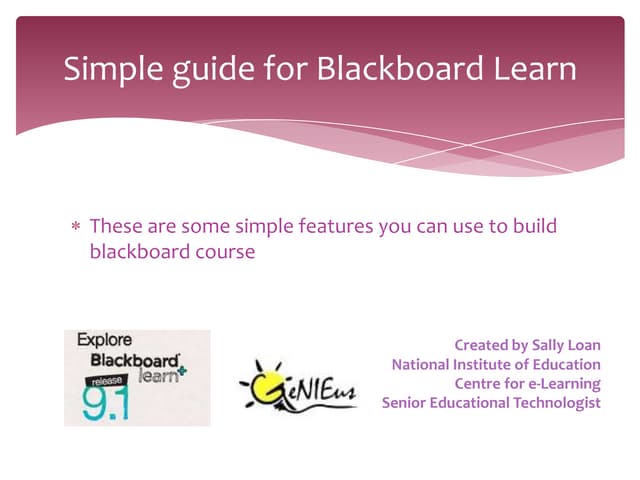 1  build course