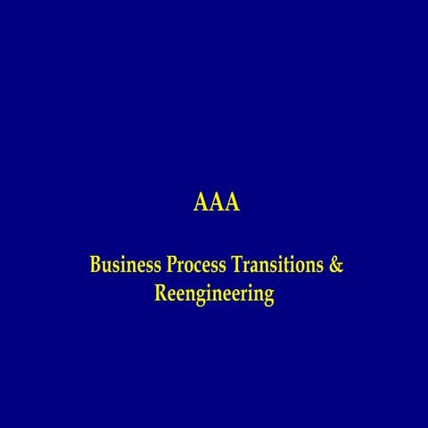 1   Business process Migrations