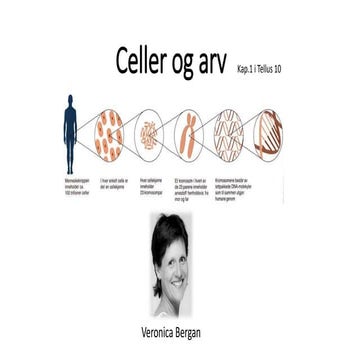 1 celler og arv - Introduksjon til kap 1 i Tellus 10, Aschehoug