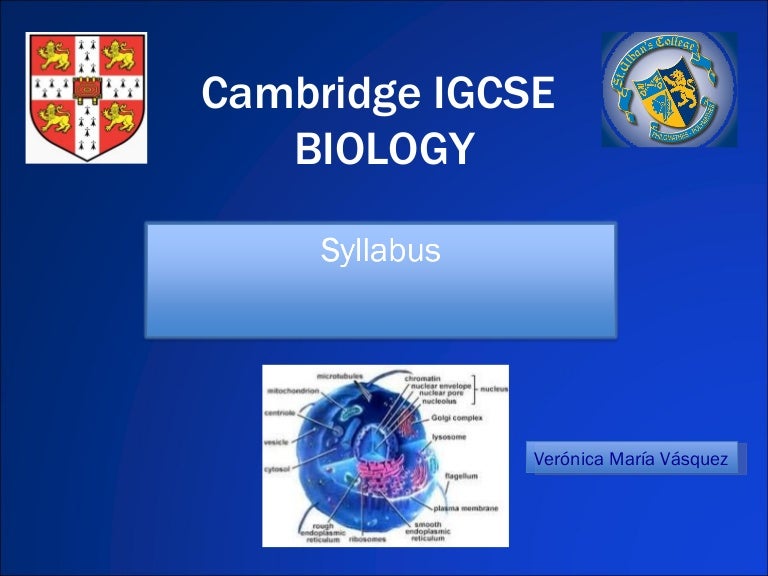 Biology Unit 1 for IGCSE.