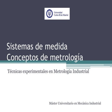 Metrologia | PPTX