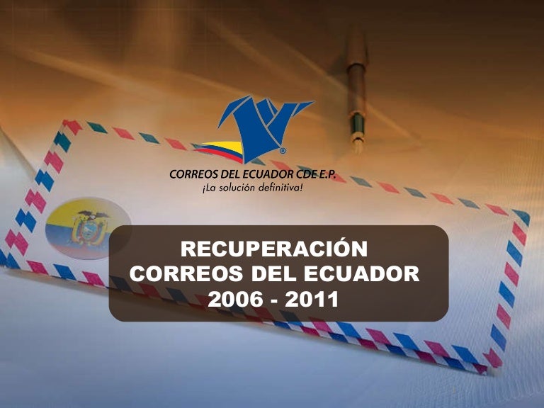 1. correos del ecuador