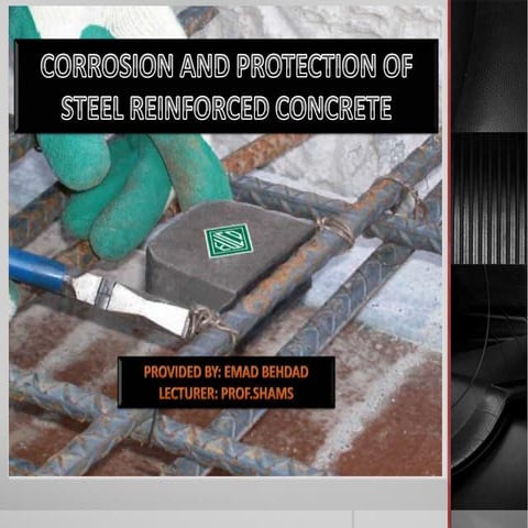 corrosion and protection of  steel                               reinforced c...