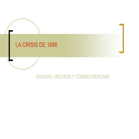 1.crisis del 98