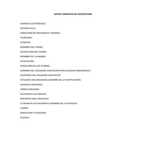 1 datos formato de inscripciã“n