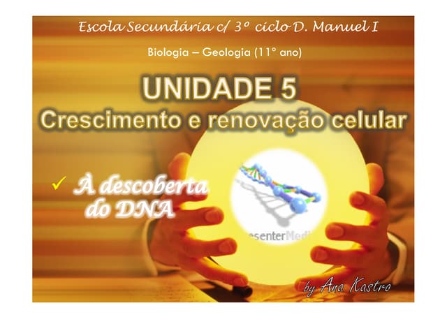 Descoberta do dna - parte I