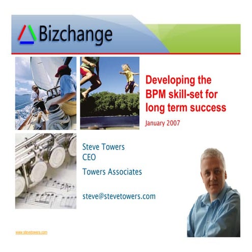 Business Process Management 1 Developing The Skillset