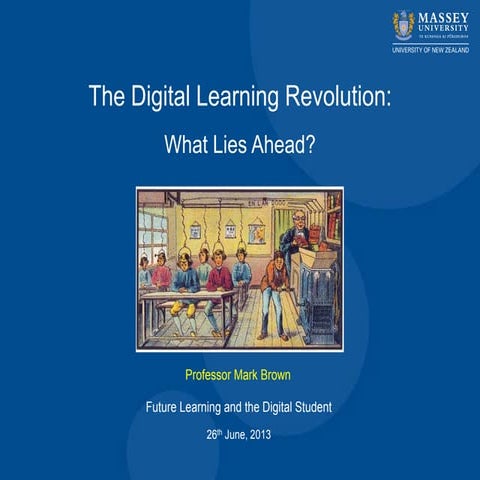 The Digital Learning Revolution: What Lies Ahead?